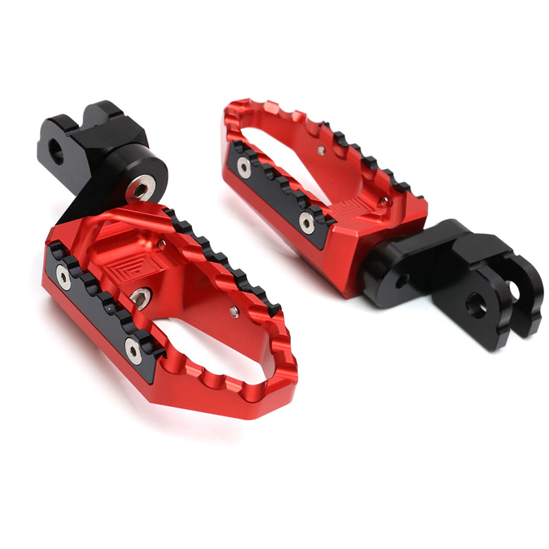 Fit Ducati Streetfighter Front Touring 25mm Adjustable Wide Foot Pegs - MC Motoparts