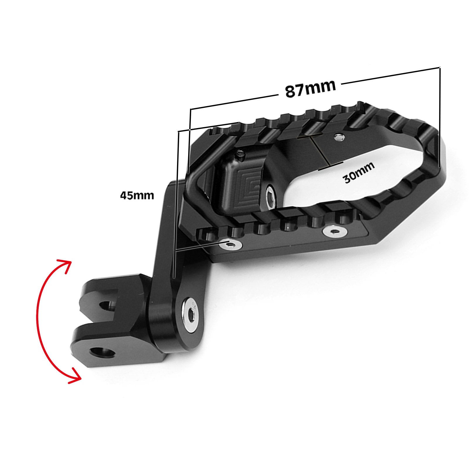Fits Kawasaki Front Touring 40mm Foot Peg Set | MC Motoparts