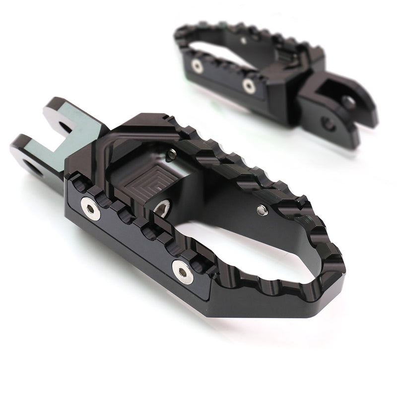 {Front}  Fits Ducati Hyperstrada 821 Multistrada 1000 TRC Touring Wide Foot Pegs - MC Motoparts