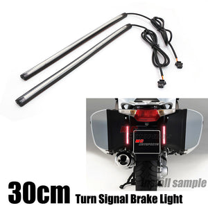 30cm LED Turn Signal & Tail Brake Light Strips - MC Motoparts