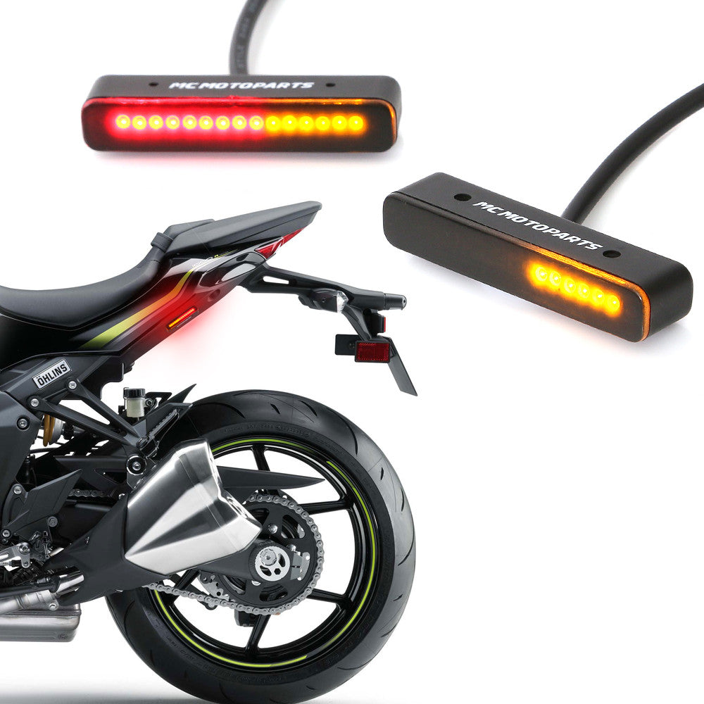 Mini LED Rear Tail Brake Turn Signal Lights - MC Motoparts