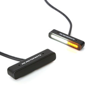 Mini LED Front Running Turn Signal Lights - MC Motoparts