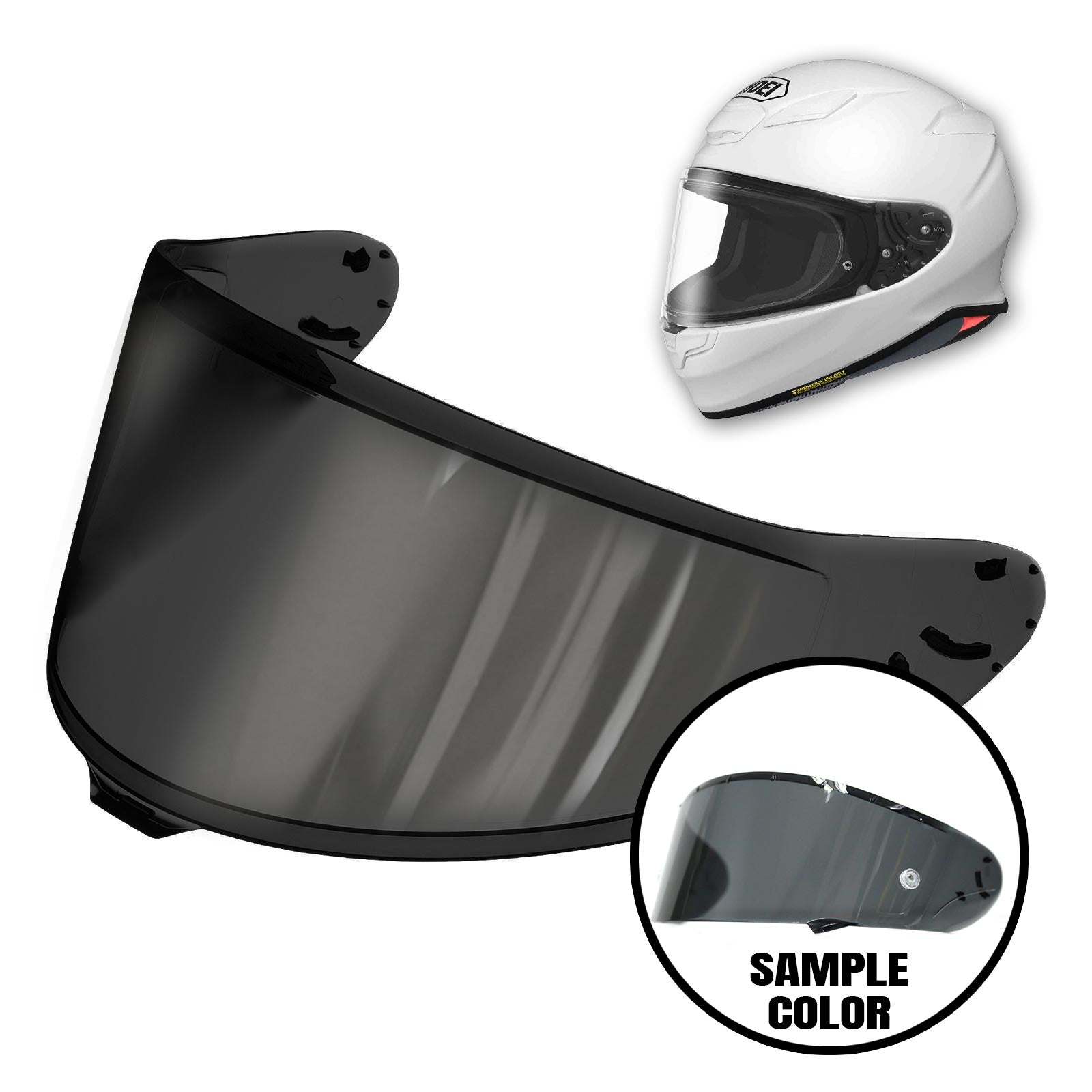 X-Fifteen Helmet Visor CWR-F2R with Pinlock