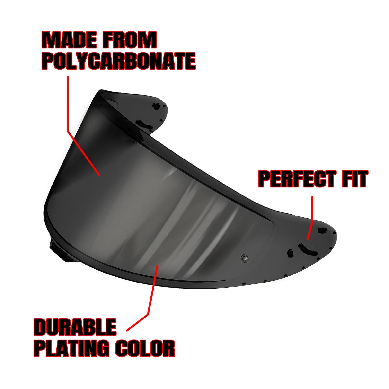 Pinlock Helmet Visor Fit Shoei X-15 Z8 X-SPR PRO RF-1400 NXR 2