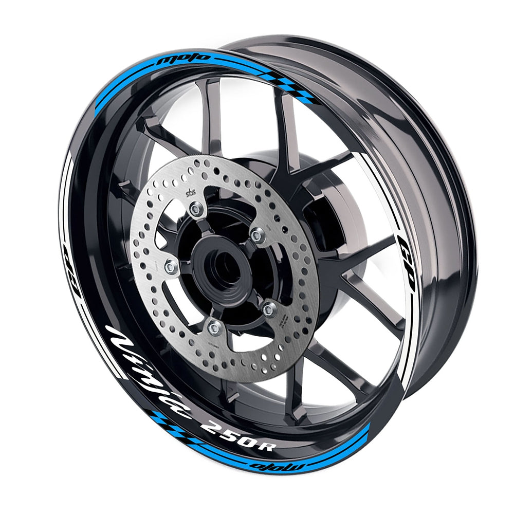 ぺん Kawasaki Ninja 250R EX250 GP Rim Stickers | MC Motoparts