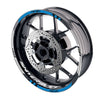 Fit Aprilia Shiver 900 Logo Moto GP Check 17'' Wheel Rim Sticker - MC Motoparts