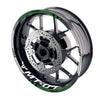Fit Yamaha MT-07 Logo Moto GP Check 17'' Wheel Rim Sticker - MC Motoparts