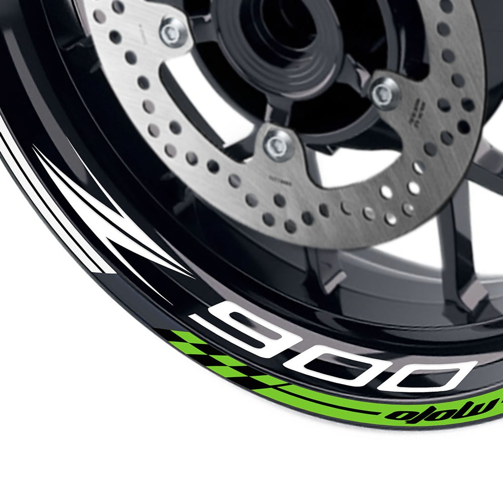Z900 Rim Sticker Kawasaki Z900 GP Rim Stickers | MC Motoparts
