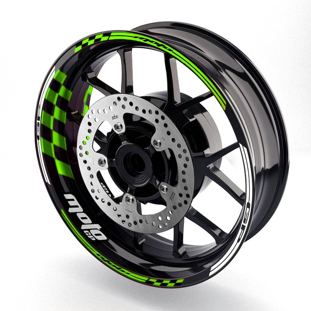 Kawasaki Z400 GP Rim Stickers | MC Motoparts