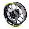 Fit Yamaha MT-03 Logo Moto GP Check 17'' Wheel Rim Sticker - MC Motoparts