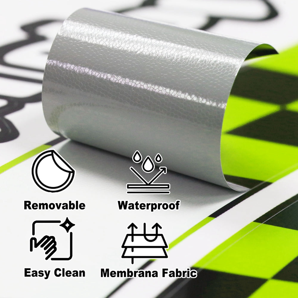 Kawasaki ZX10R Ninja GP Rim Stickers | MC Motoparts