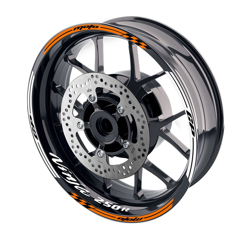Kawasaki Ninja 250R EX250 GP Rim Stickers | MC Motoparts
