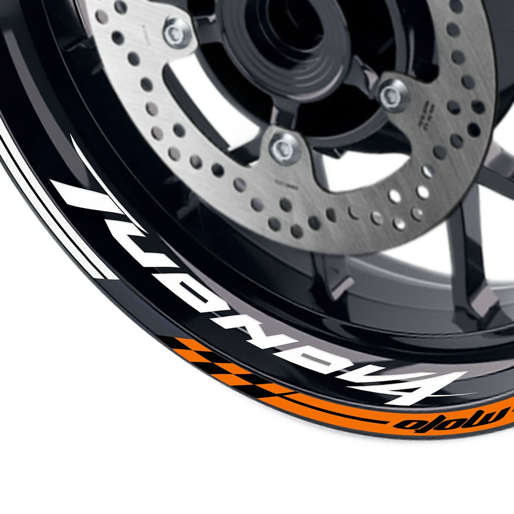 Aprilia Shiver Italian Flag Wheel Rim Graphics Decals – 12 Pieces