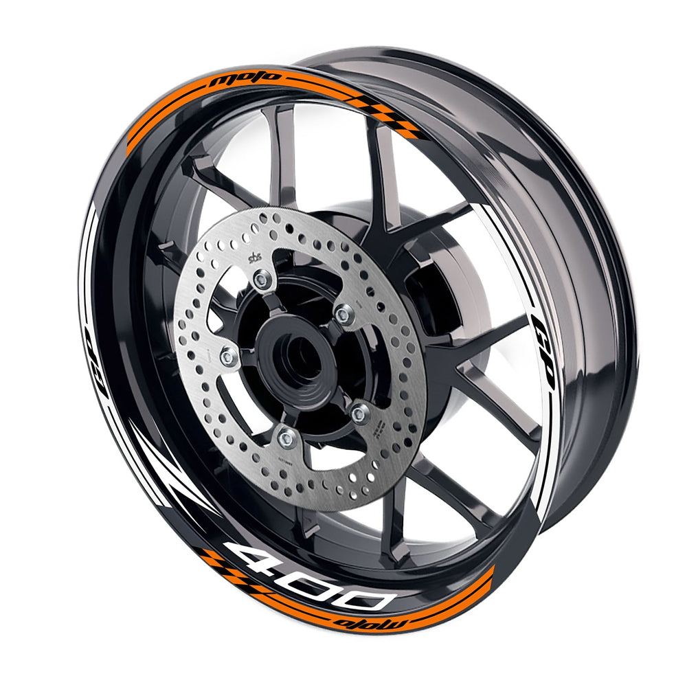 Kawasaki Z400 GP Rim Stickers | MC Motoparts
