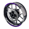 Fit Aprilia Dorsoduro 1200 Logo Moto GP Check 17'' Wheel Rim Sticker - MC Motoparts