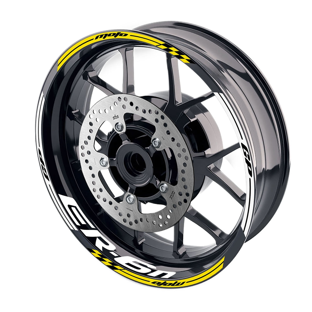 Kawasaki ER-6N GP Rim Stickers | MC Motoparts