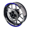 Fit Aprilia Dorsoduro 750 Logo Moto GP Stripe 17'' Wheel Rim Sticker - MC Motoparts