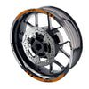 Fit Aprilia RSV4 RR Logo Moto GP Stripe 17'' Wheel Rim Sticker - MC Motoparts