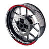 Fit Ducati Monster 821 797 696 Logo Moto GP Stripe 17'' Wheel Rim Sticker - MC Motoparts