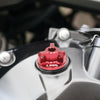Fits Ducati Monster 696 796 797 821 1200 Logo Engraved Oil Filler Cap - MC Motoparts