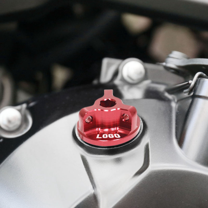 Fits Honda CBR500R 2013-2019 Logo Engraved Oil Filler Cap - MC Motoparts