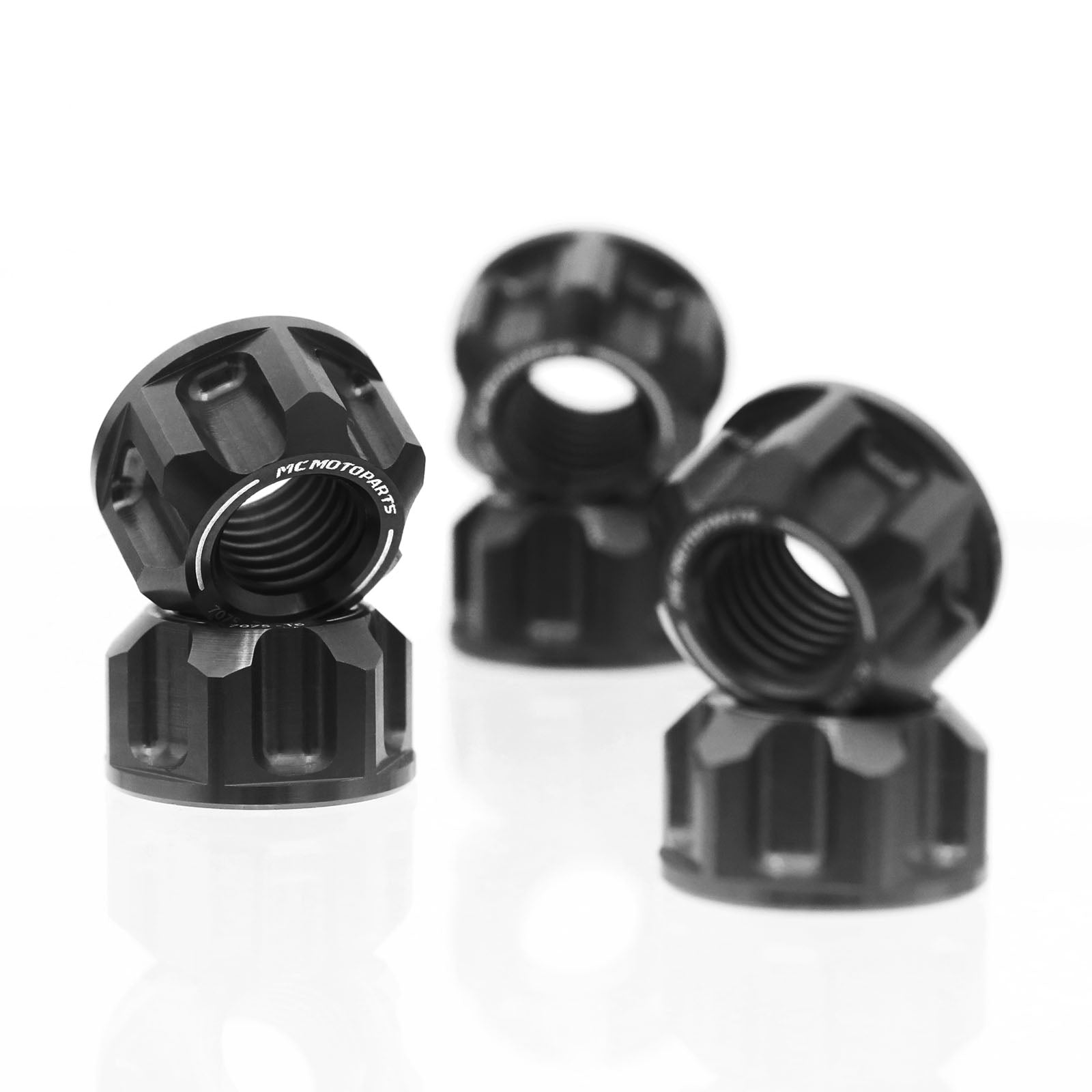 SPOKE6 High Quality Rear Sprocket Nuts Kit | MC Motoparts