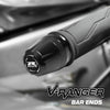 Fit Suzuki GSX-R 750 1100 600 Engraved V-Ranger Bar Ends - MC Motoparts