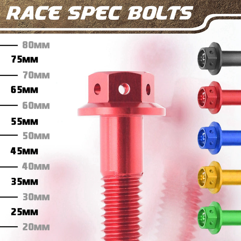 All color of Yamaha MT-07 2014-2019 CNC Crankcase Cover Bolt Kit Set