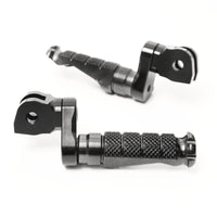 Fit Razor MX350 MX400 MX500 MX650 R-FIGHT 25mm Adjustable Extended Extension Lowering Lower Front Foot Pegs Footpegs Electric Dirt Bike MC Motoparts