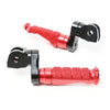 Fits Yamaha TDM900 XJR1300 XJ6 R-FIGHT 25mm Adjustable Front Red Foot Pegs - MC Motoparts