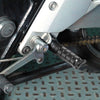 Fits Yamaha YZF R1 R3 R6 R25 R125 RFIGHT Front Black Foot Pegs - MC Motoparts