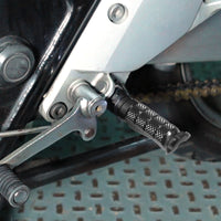 Fits Yamaha BT1100 TDM900 XJR1300 RFIGHT Front Black Foot Pegs - MC Motoparts
