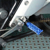 Fits Suzuki GSF1200 GSF650 GSR750 RFIGHT Front Blue Foot Pegs - MC Motoparts
