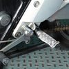 Fits Triumph Daytona 675 Thruxton R RFIGHT Front Silver Foot Pegs - MC Motoparts
