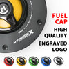 Gold fuel cap Fit Honda VFR1200X CROSSTOURER REVO Logo Engraved Quick Release Fuel Cap