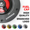 Red fuel cap Fit Honda CB500X 2016-2020 REVO Logo Engraved Quick Release Fuel Cap