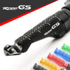 BMW R1100GS engraved front rider Black Foot Pegs