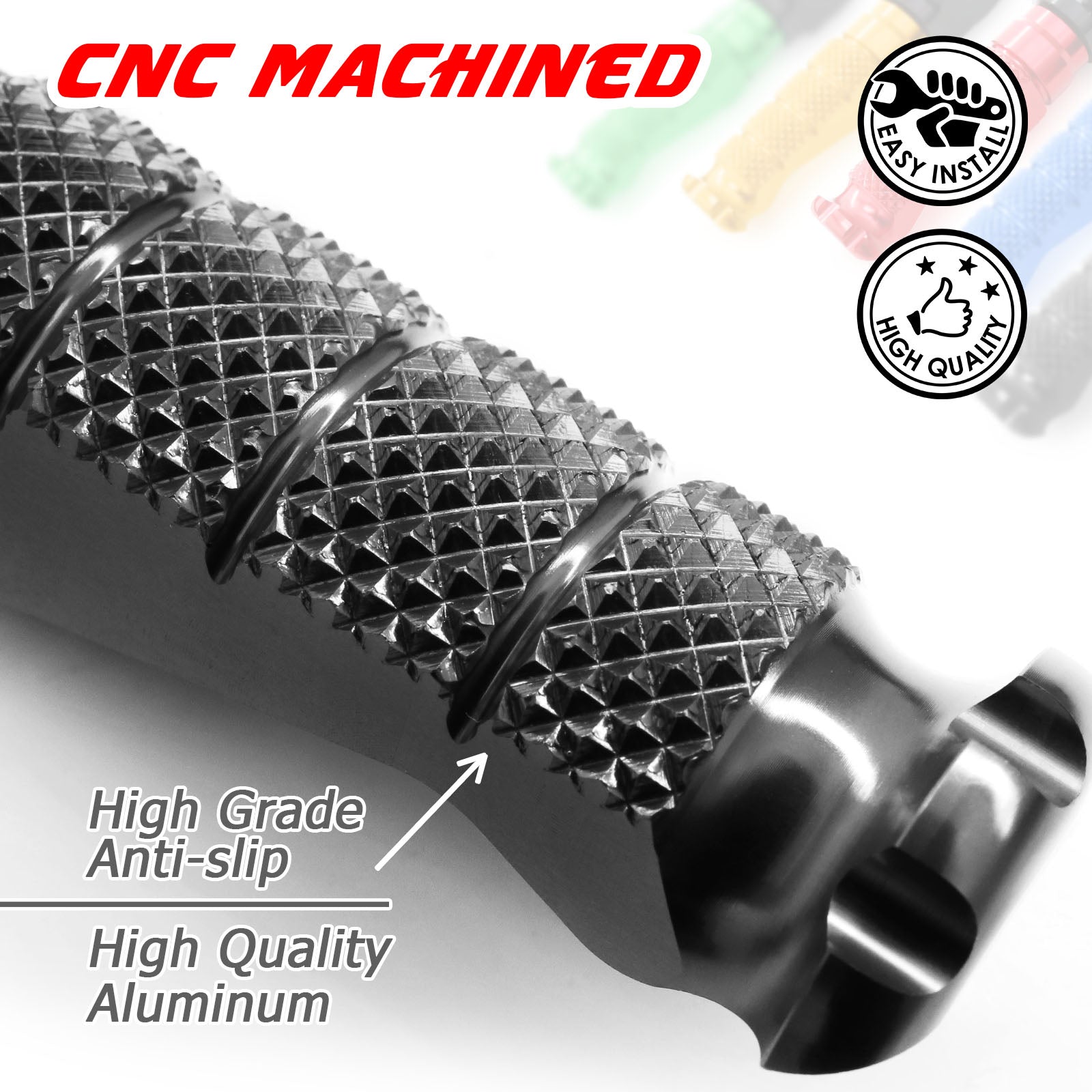 Suzuki GSXR 600 1000 Engraved Foot Pegs | MC MOTOPARTS – MC Motoparts