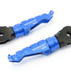 Ducati SuperSport 900 engraved front rider Blue Foot Pegs