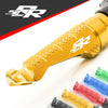 BMW S1000RR engraved front rider Gold Foot Pegs