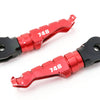 Ducati 748 engraved front rider Red Foot Pegs