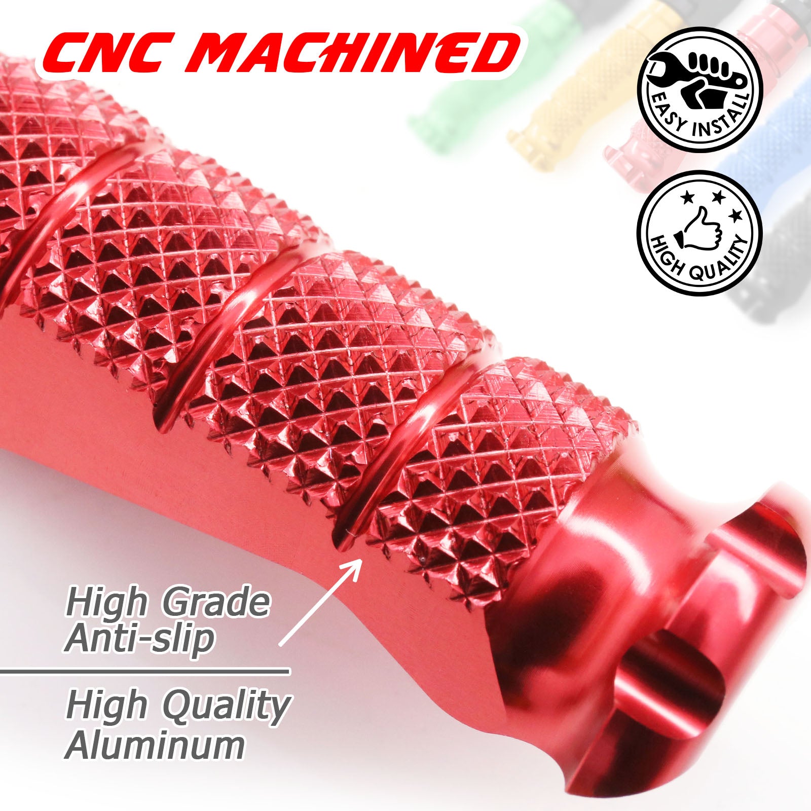 Yamaha YZF R6 99-19 Engraved Foot Pegs | MC MOTOPARTS – MC Motoparts