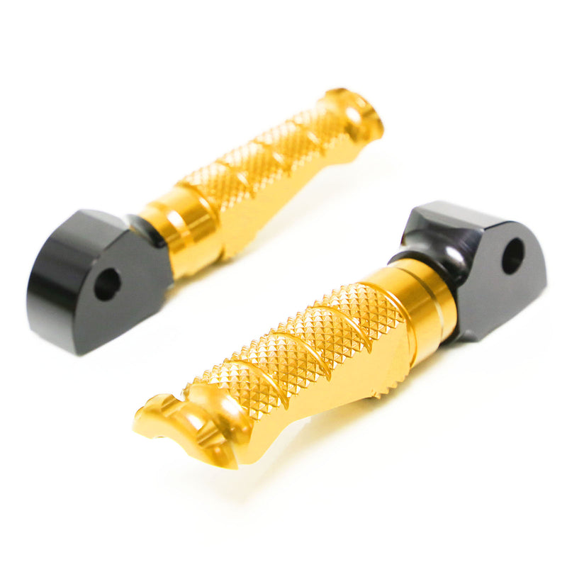 Fits Ducati Monster 695 800 S4R Rear R-FIGHT Gold Foot Pegs