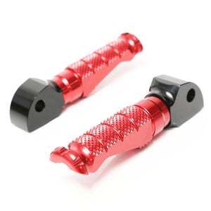 Fits Yamaha XMAX TMAX 530 Rear R-FIGHT Red Foot Pegs