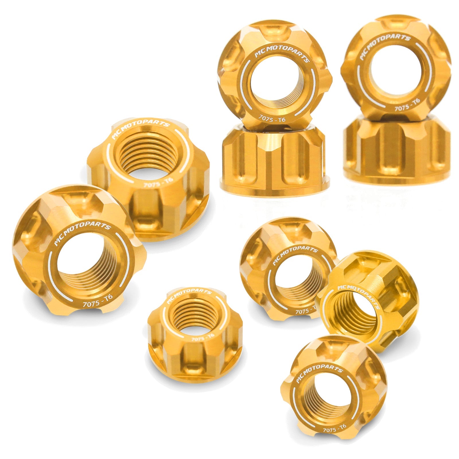 Fit Honda Monkey Sprocket Axle Shock Nut Set | MC Motoparts