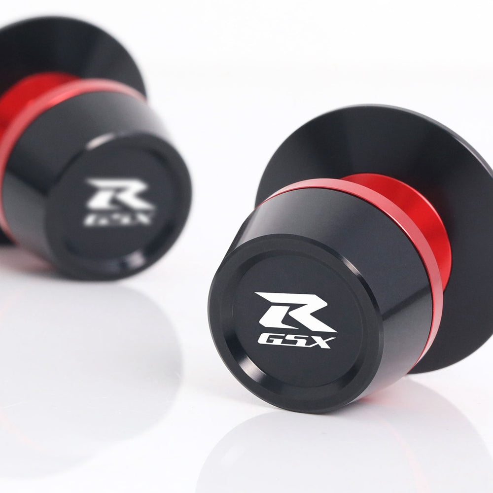 GSXR 600 750 Engraved S-Fight Swingarm Spools | MC Motoparts