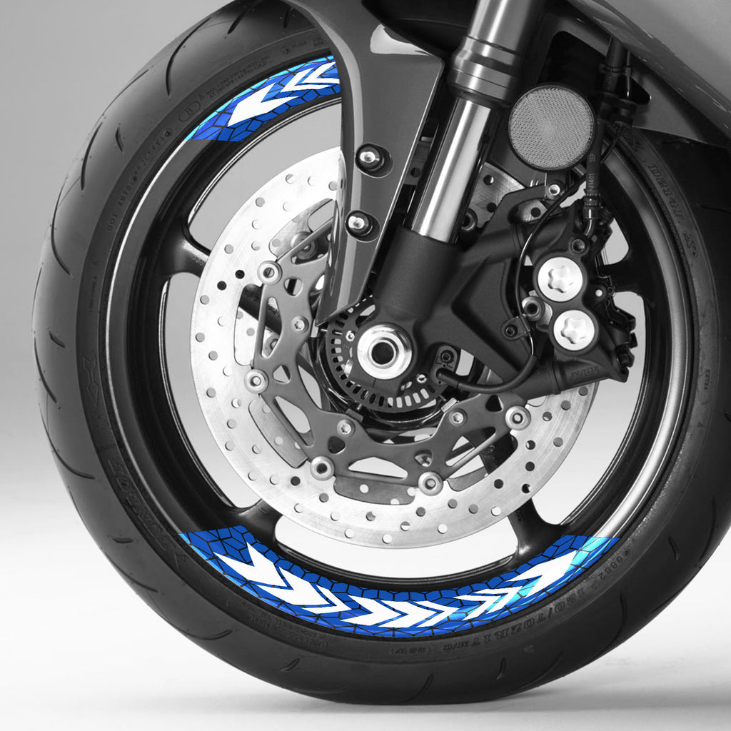 Arrow 17 inch Front & Rear Rim Sticker Set | MC Motoparts