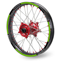 Fits Kawasaki KLX 300R 2020-2021 MX Dirt Bike Rim Skin Stickers