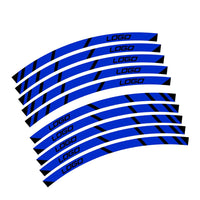 Fit Aprilia RSV4 Logo Stripes Wheel Rim Edge Sticker - MC Motoparts