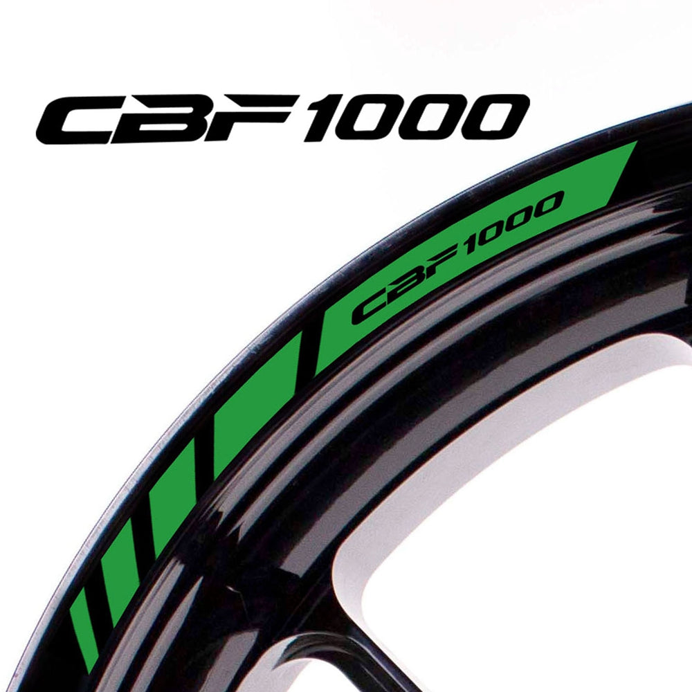 Fit Honda CBF1000 Logo Stripes Wheel Rim Edge Sticker - MC Motoparts